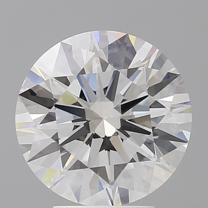 4.09ct Round Lab-Grown Diamond, F/VVS2, Ideal Cut, 10.23mm ID