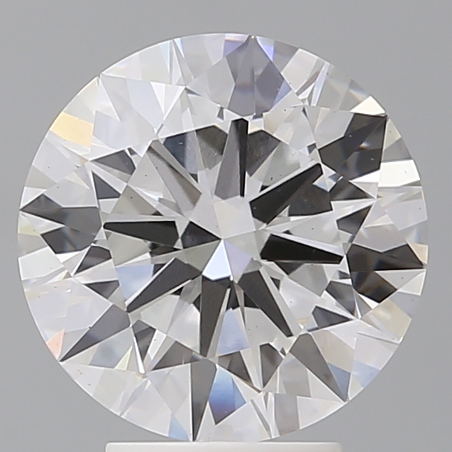4.1ct round lab-grown diamond E/VS2, 10.33mm, IGI certified.