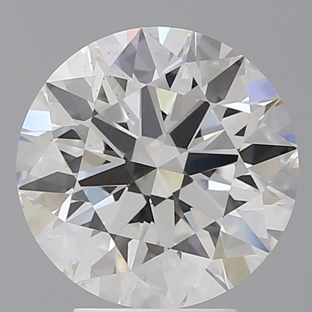 4.1ct round lab-grown diamond E/VS2, 10.18mm, IGI certified.