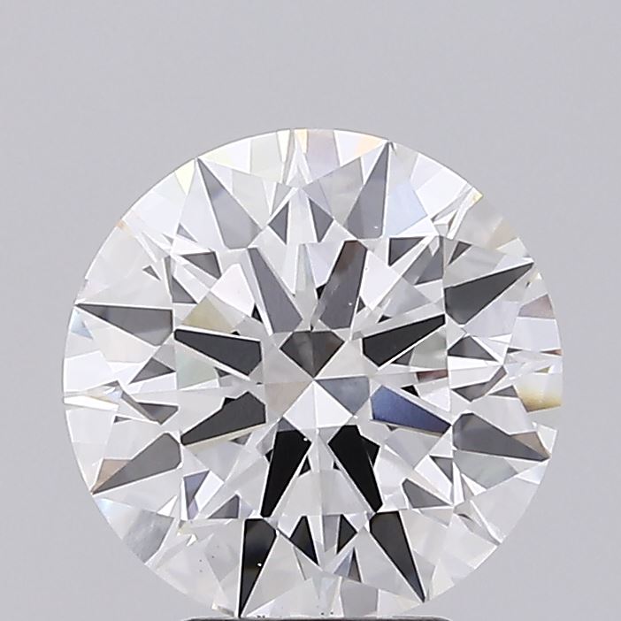 4.34ct round F/VS2 lab-grown diamond, 10.48mm, IGI certified LG694576166.