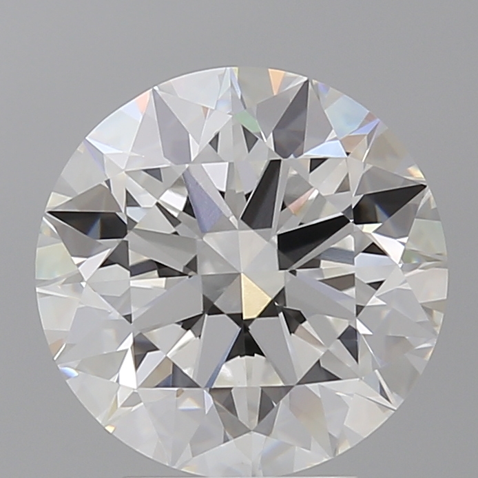 4.4ct round lab-grown diamond E/VS1, 10.39mm, IGI certified.