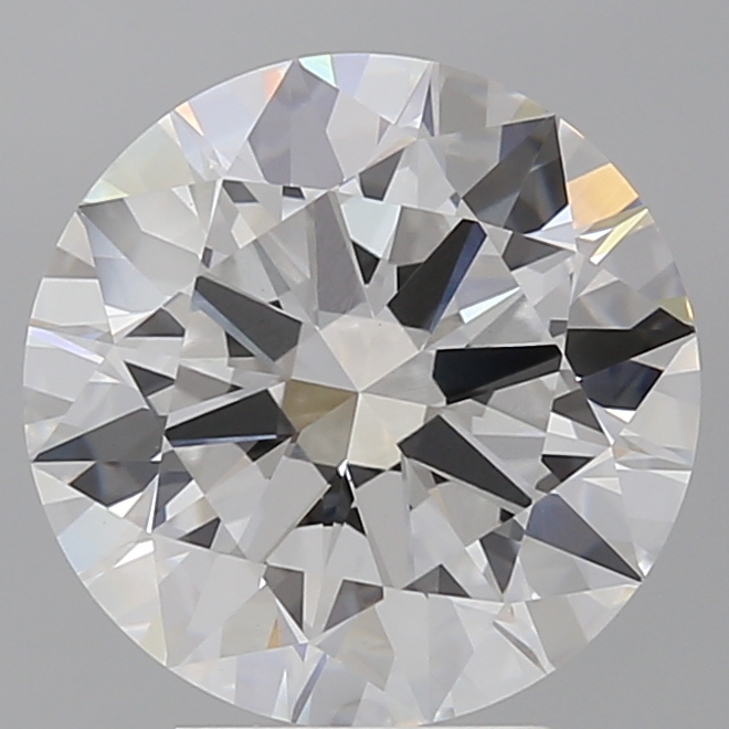 4.45ct round lab-grown diamond E/VS1, 10.62mm, IGI certified.
