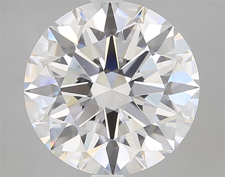4.56ct Round Lab-Grown Diamond, F/VS1, 10.64-10.64mm