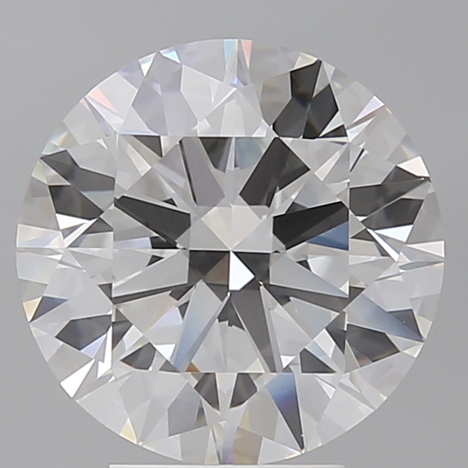 4.57ct Round Lab-Grown Diamond, F/VVS2, 10.72mm ID