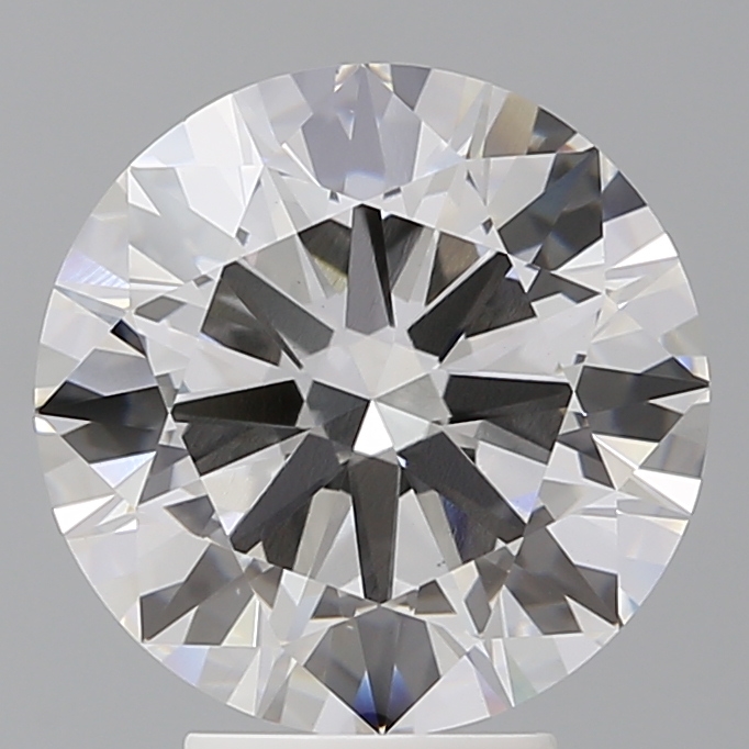 4.57ct Round Lab-Grown Diamond, F/VVS2, 10.77mm ID
