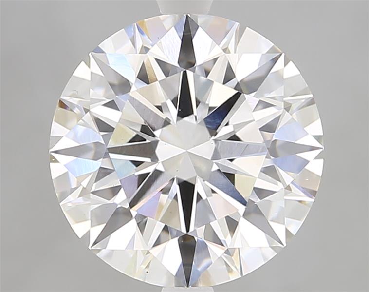 4.57ct Round Lab-Grown Diamond, F/VS1, 10.63-10.72mm
