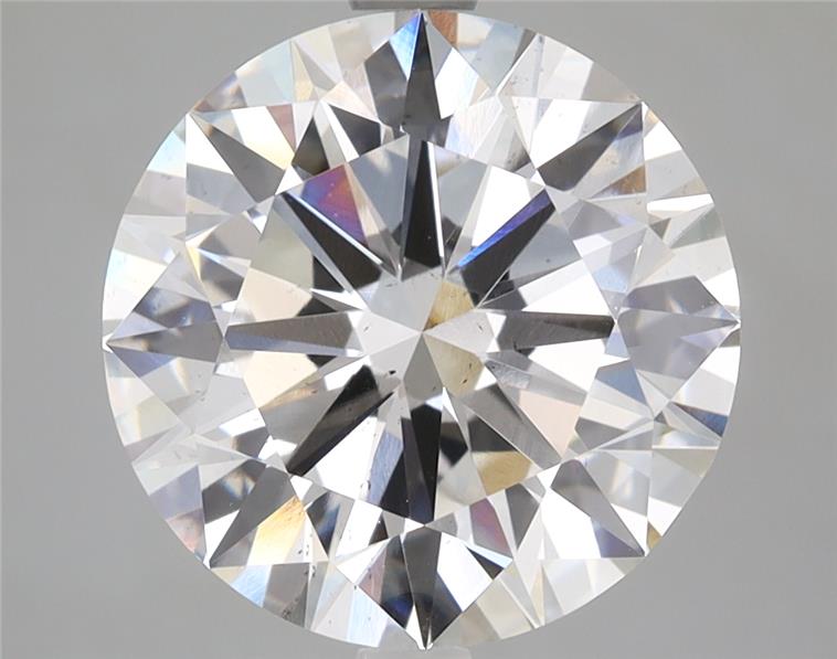5.01ct Round Lab-Grown Diamond, F/VS2, 10.91-11.00mm