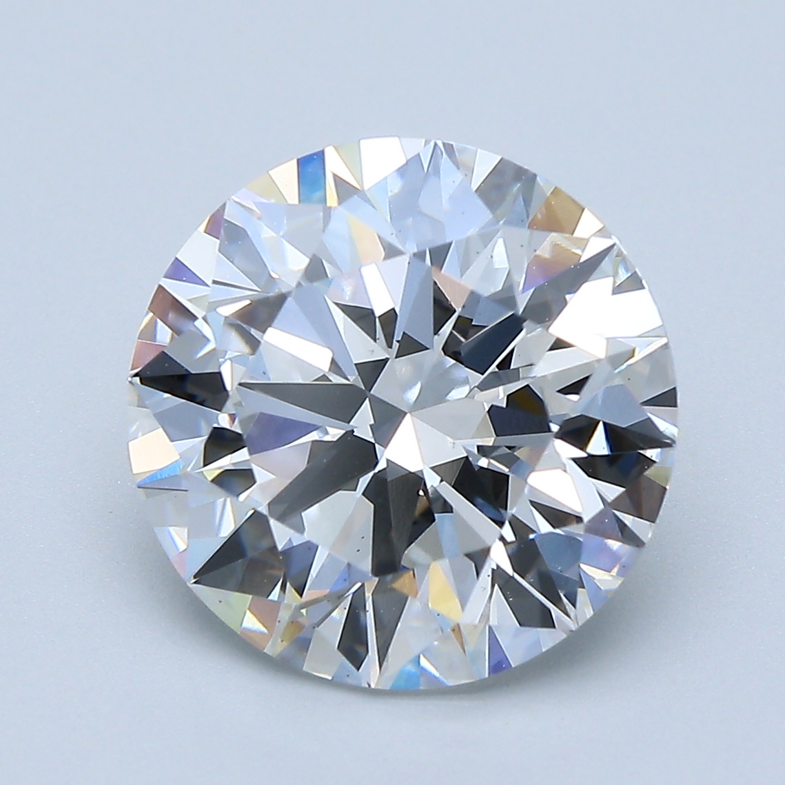 5.19ct Round Lab-Grown Diamond, D/VS2, 11.11mm ID