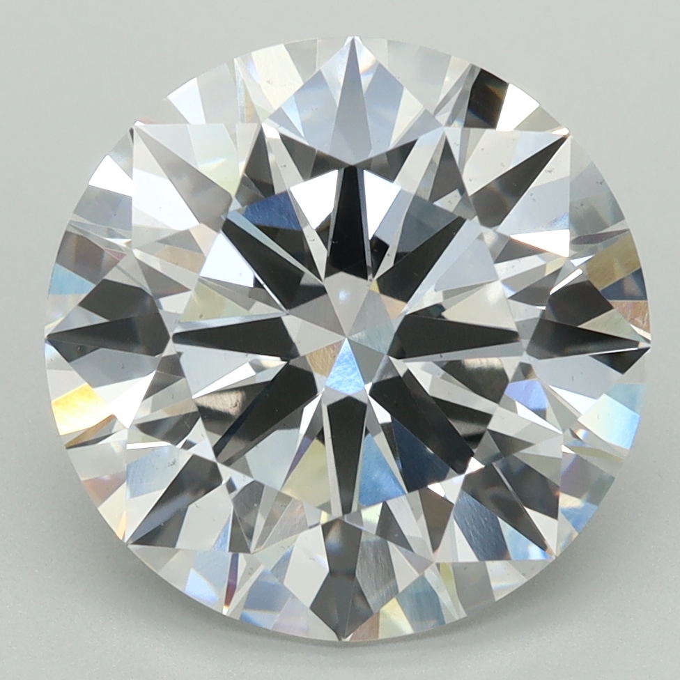 5.53ct Round Lab-Grown Diamond, D/VS2, 11.41mm ID