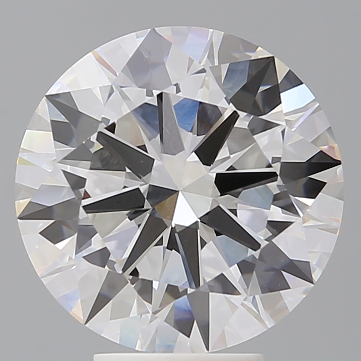 5.59ct round lab-grown diamond, E/VVS2, 11.49mm ID