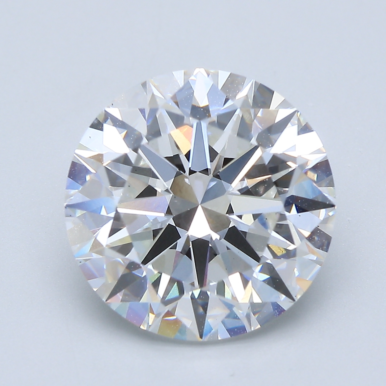 7.01ct Round lab-grown diamond