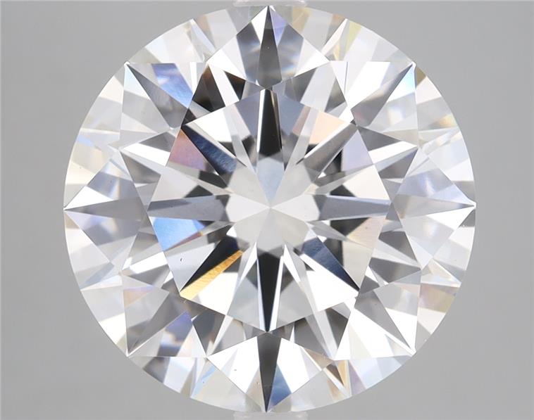 7.57ct Round G/VS1 Lab Diamond, 12.64-12.69mm measurements