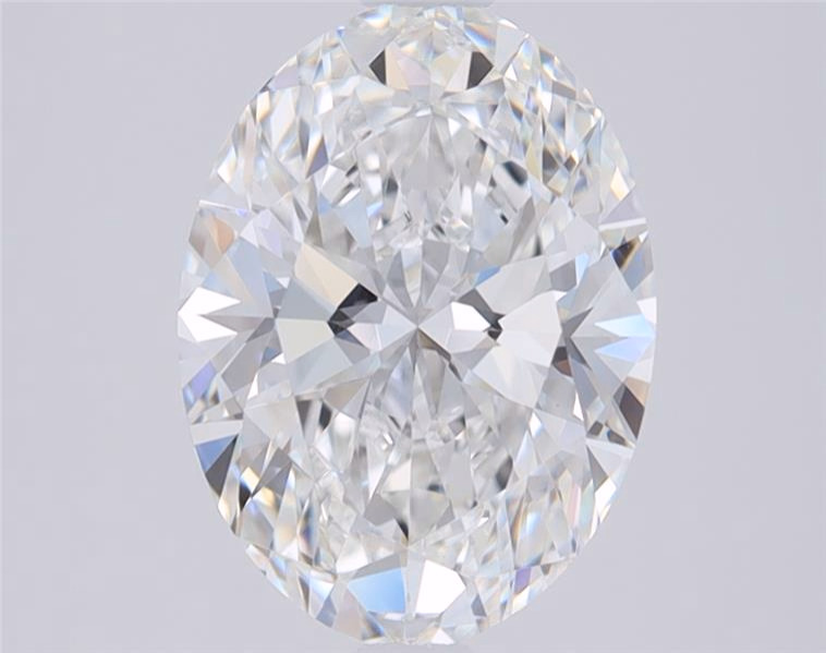 1.06ct Oval Lab-Grown Diamond, E/VVS1, 8.20mm ID