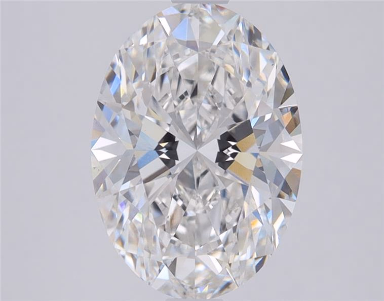 1.09ct Oval Lab-Grown Diamond, F/VVS2, 8.92mm ID