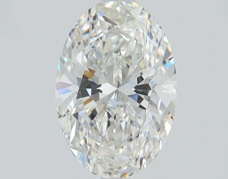 1.12ct Oval Lab-Grown Diamond, F Color, VVS2 Clarity, 8.59mm ID