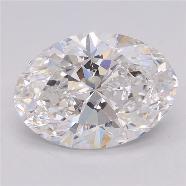 1.51ct Oval Lab-Grown Diamond, D/VVS1, 9.21mm ID
