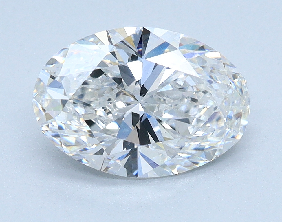 1.54ct Oval Lab-Grown Diamond, E/VS2, 9.39mm ID
