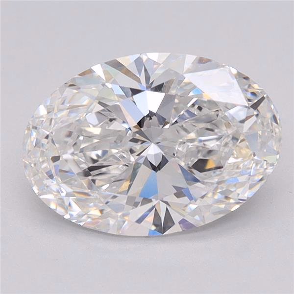 1.57ct Oval Lab-Grown Diamond, D/VVS1, 9.50mm ID