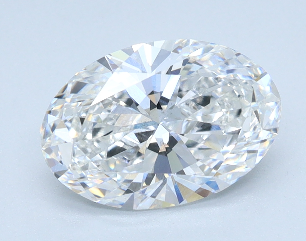1.57ct Oval Lab-Grown Diamond, D/VS2, 9.65mm ID