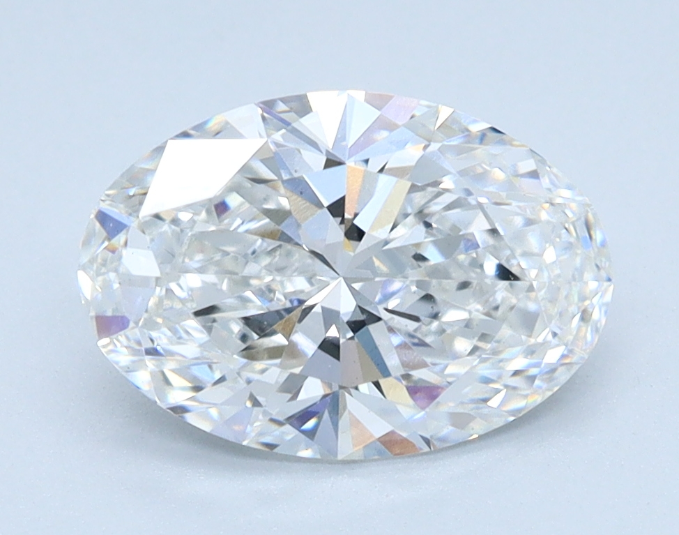 1.57ct Oval Lab-Grown Diamond, D/VS2, 9.55mm ID
