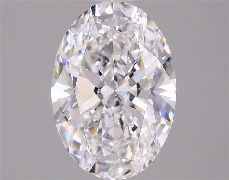 1.57ct Oval Lab-Grown Diamond, D/VS2, 9.11mm ID