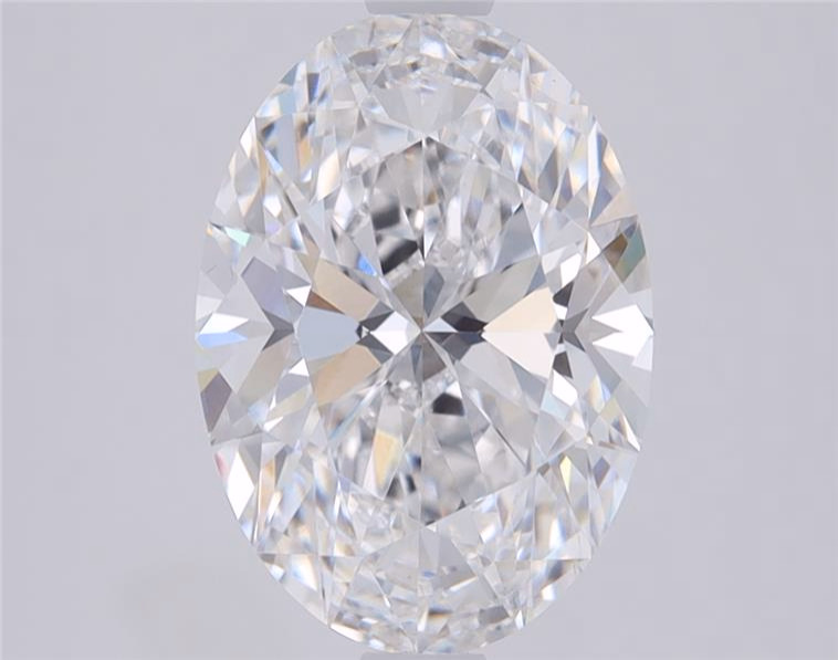 1.58ct Oval Lab-Grown Diamond E/VS2 Clarity 9.30mm ID