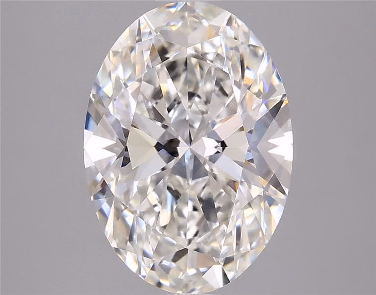 1.68ct Oval Lab-Grown Diamond, F/VS2, 9.75mm ID