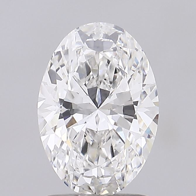 1.71ct Oval Lab-Grown Diamond, E/VS1, 9.66mm ID