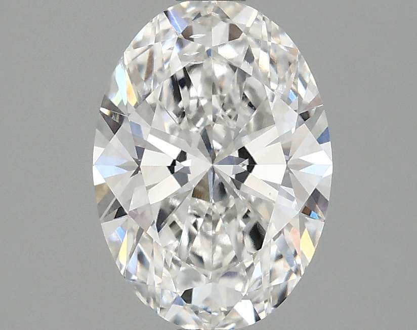 Lab-grown oval diamond, 1.81ct, F/VS2, 9.67mm ID