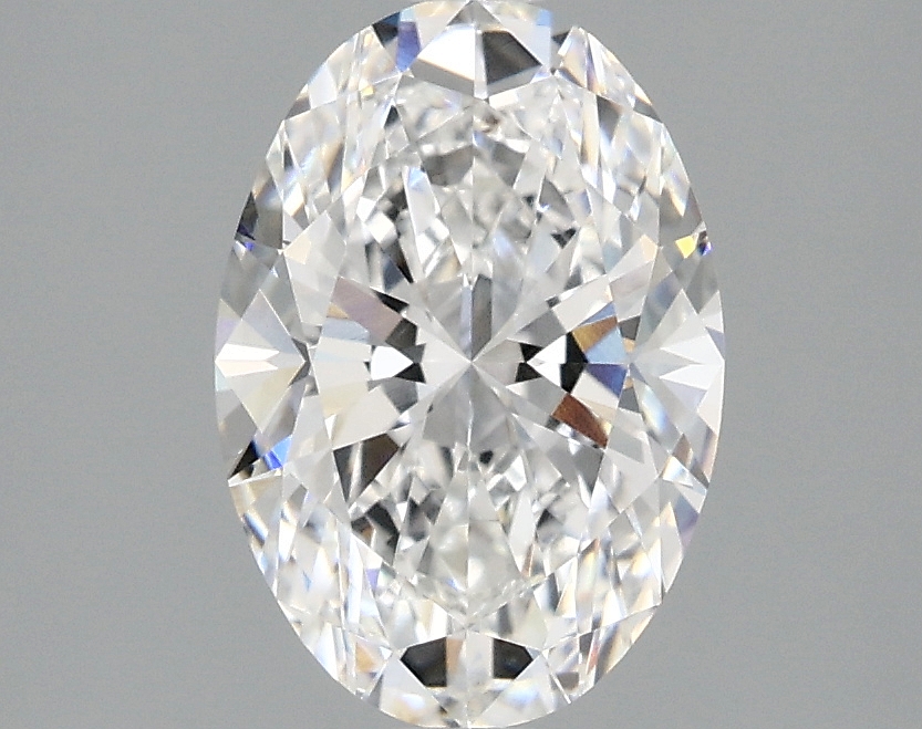 1.86ct Oval Lab-Grown Diamond, E/VVS1, 9.87mm ID