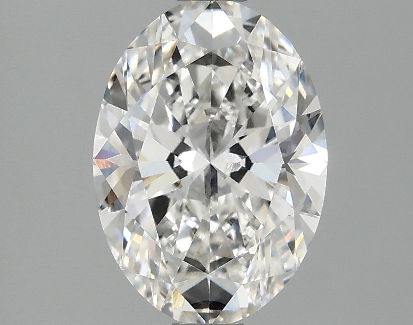 1.86ct Oval Lab-Grown Diamond, F/VVS2, 9.67mm ID