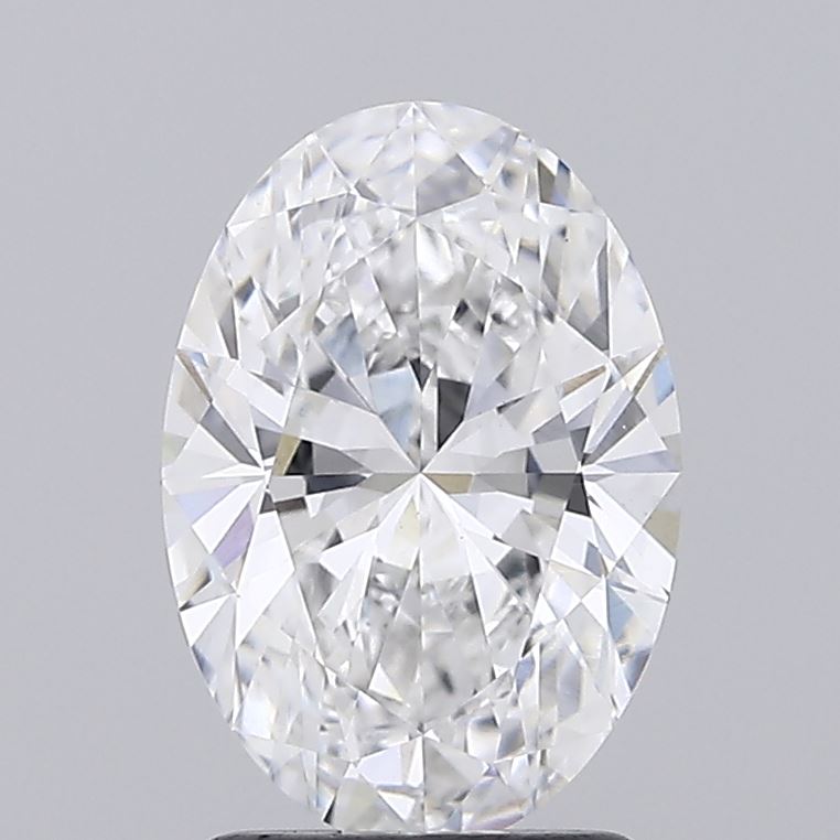 1.91ct Oval Lab-Grown Diamond, E/VVS2, 9.97mm ID