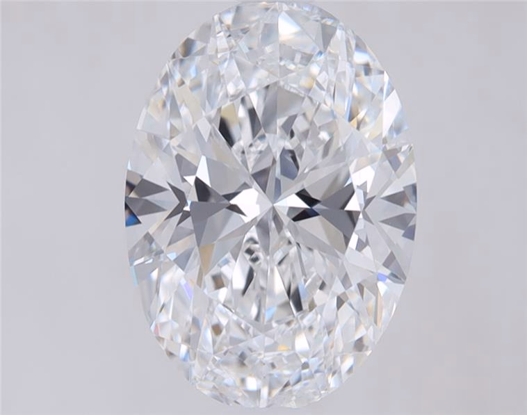 1.91ct Oval Lab-Grown Diamond, E/VS1, 10.21mm ID