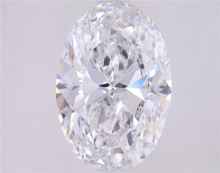 1.93ct Oval Lab-Grown Diamond, D/VS1, 10.18mm ID