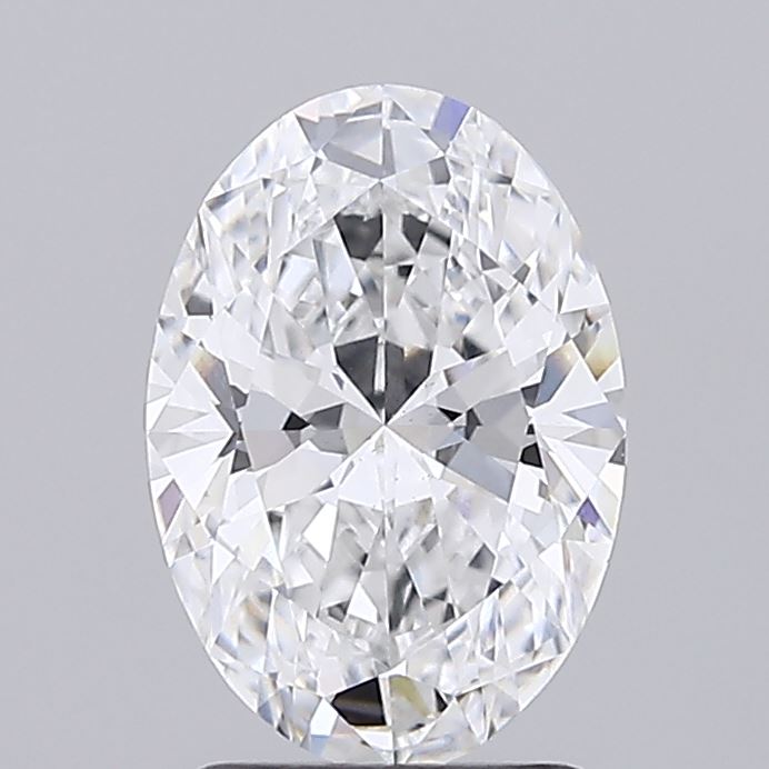 1.95ct Oval Lab-Grown Diamond, D/VS1, 10.17mm ID