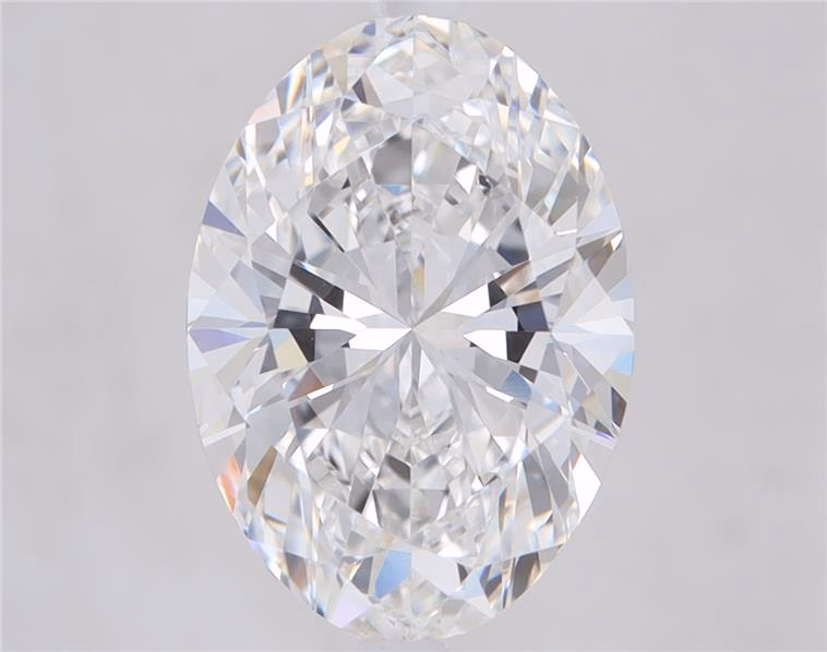 2.04ct Oval Lab-Grown Diamond, E/VS1, 10.24mm ID