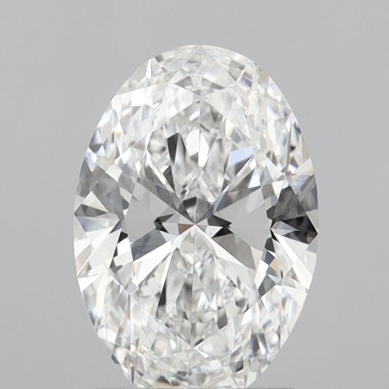 2.07ct Oval Lab-Grown Diamond, E/VS1, 10.59mm ID