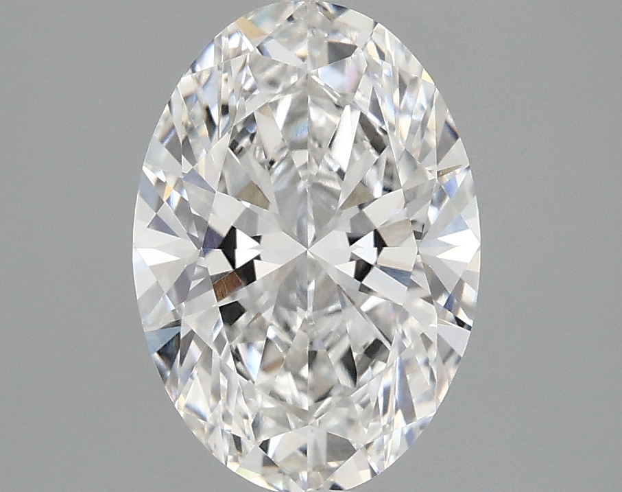 2.08ct Oval Lab-Grown Diamond, E/VVS1, 10.33mm ID