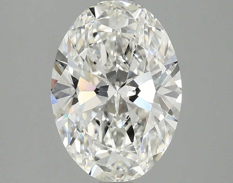 2.13ct Oval Lab-Grown Diamond, F Color, VVS2 Clarity, 10.41mm ID