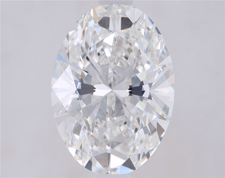 2.25ct Oval Lab-Grown Diamond, F/VS1, 10.62mm ID