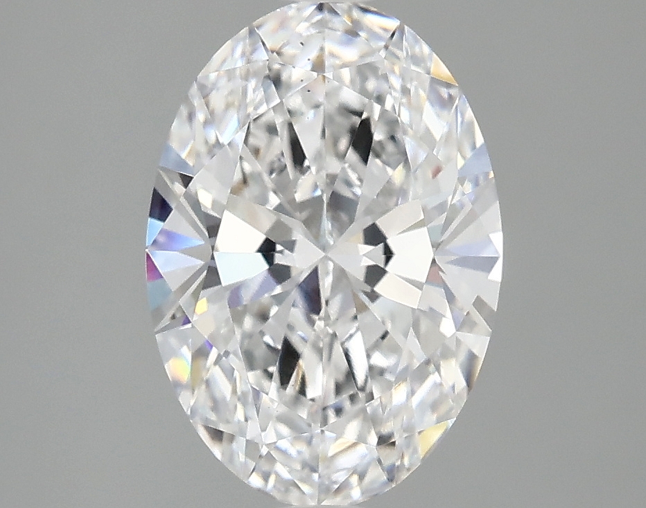 2.32ct Oval Lab Diamond, D/VS2, 10.98mm ID