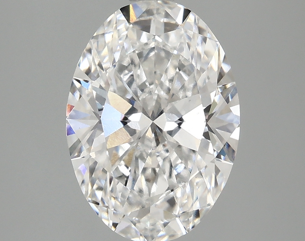 2.39ct Oval Lab-Grown Diamond, E/VS1, 10.69mm ID