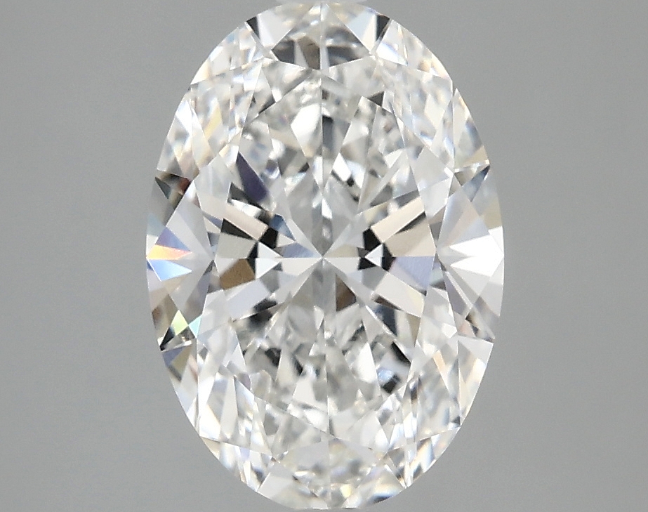 2.39ct oval lab-grown diamond, F color, VVS2 clarity, IGI certified