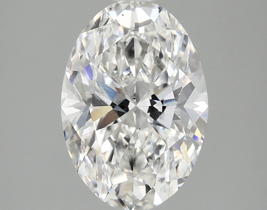 2.43ct Oval Lab-Grown Diamond, F/VS2, 10.82mm ID