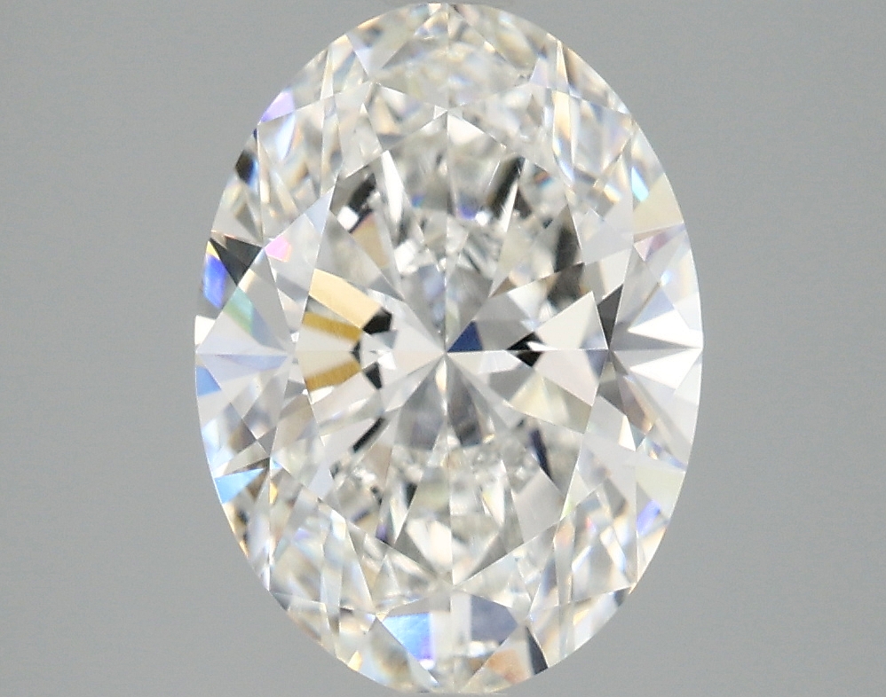 2.96ct Oval Lab-Grown Diamond, F/VVS1, 11.34mm ID