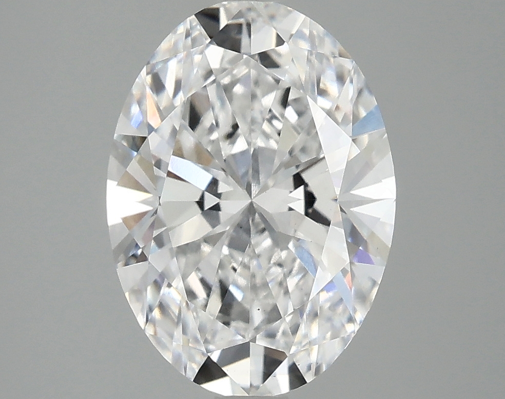 2.97ct Oval Lab-Grown Diamond, D/VS1, 11.52mm ID