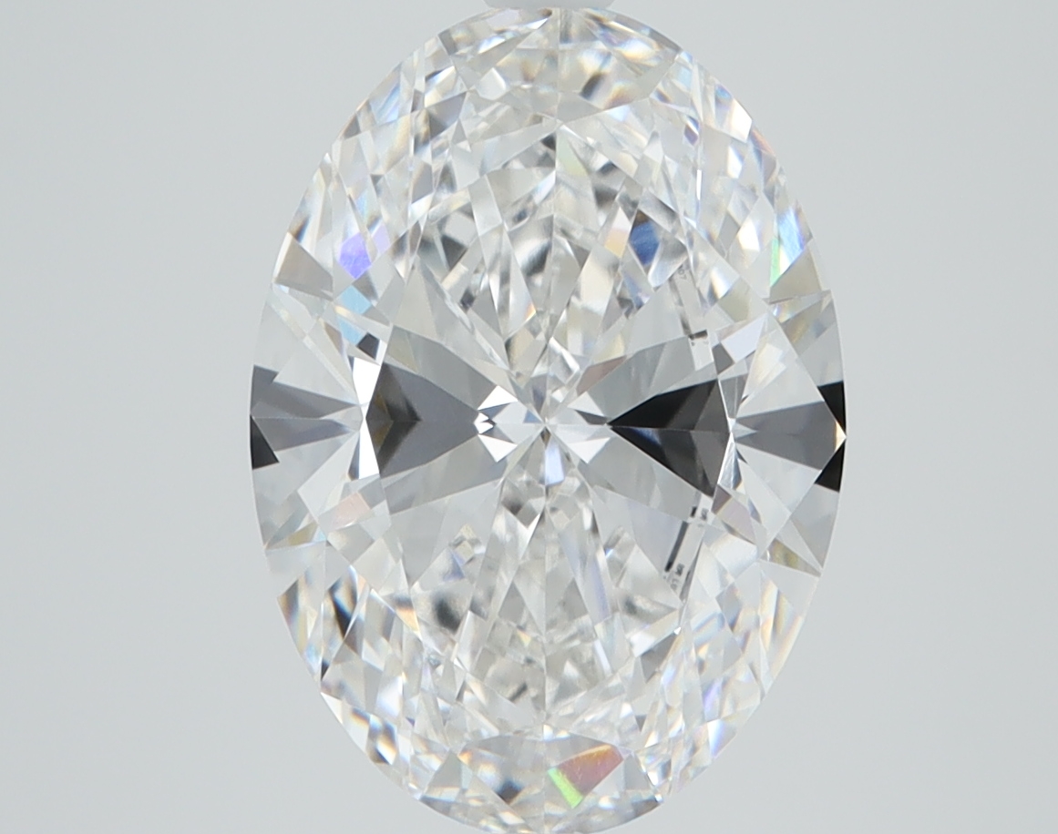2.98ct Oval Lab-Grown Diamond, E/VVS1, 11.54mm ID