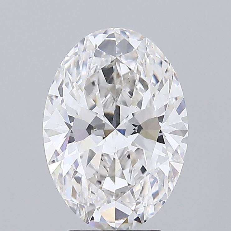 3.26ct Oval Lab-Grown Diamond, F/VS1, 11.87mm ID