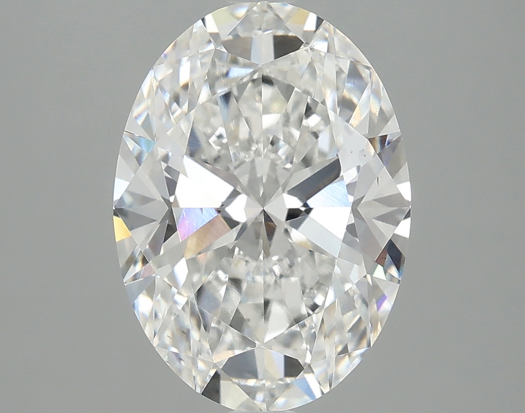 3.72ct Oval Lab-Grown Diamond, F/VS2, 12.24mm ID