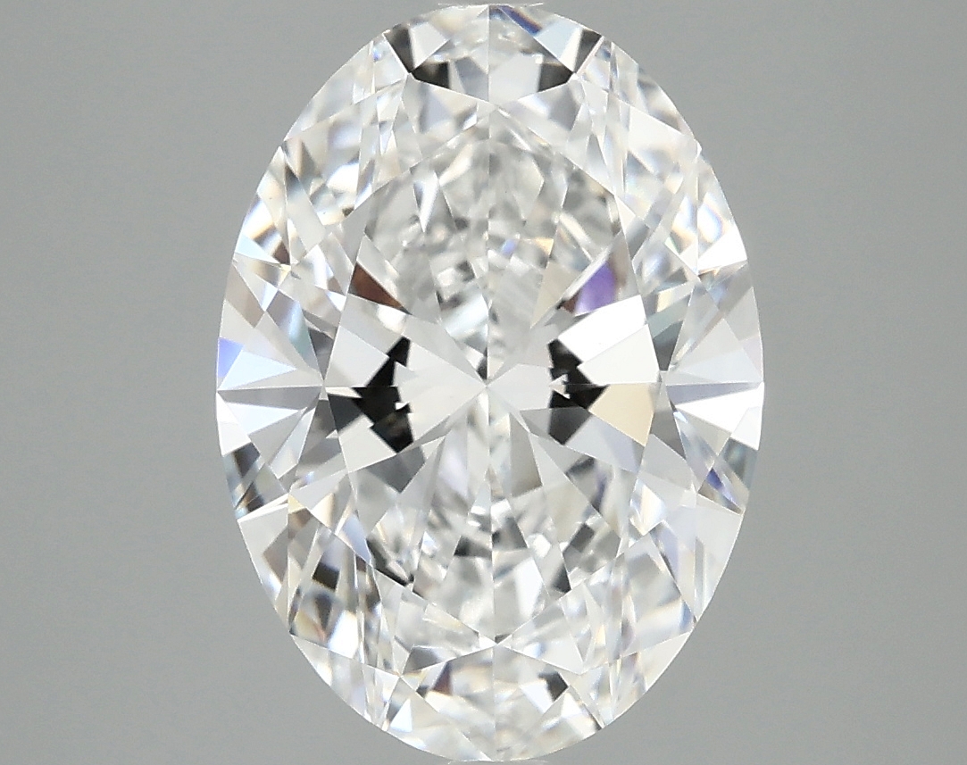 3.84ct Oval Lab-Grown Diamond, D/VS1, 12.62mm ID